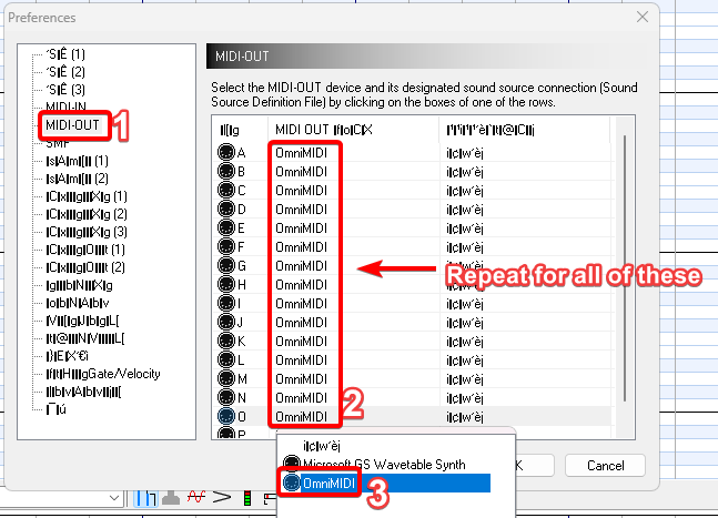 MIDI OUT Setup EN